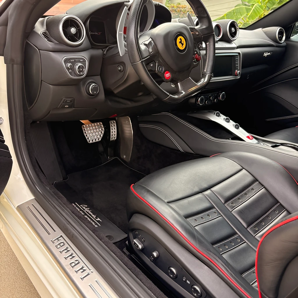Cleaned and conditioned vehicle interior after a deep clean