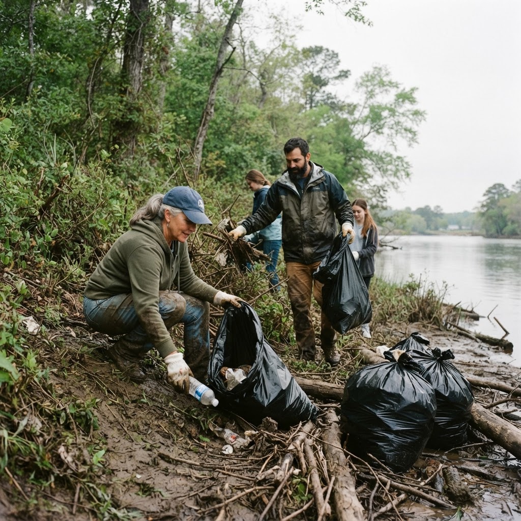 Cape Fear Riverbank Cleanup