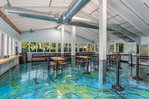 The Galley concession building at Weeki Wachee State Park after renovation by Home Res-Q