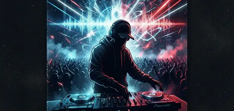 Stylised artist artwork for David Guetta