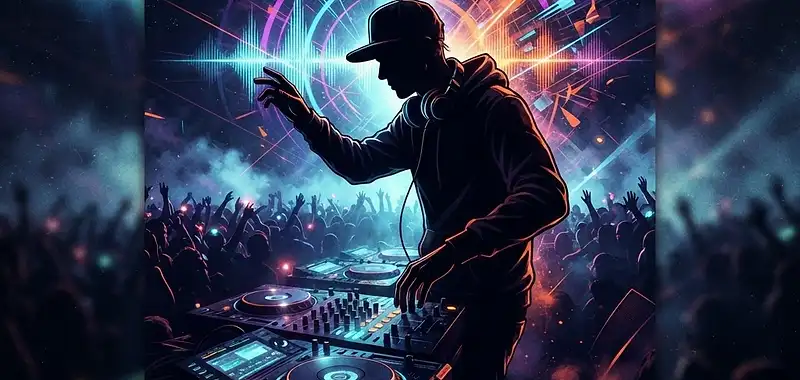 Stylised artist artwork for Martin Garrix