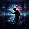 Stylised artist artwork for Martin Garrix