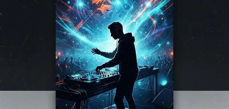 Stylised artist artwork for Armin van Buuren