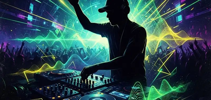 Stylised artist artwork for Alok