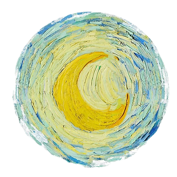 Van Gogh moon
