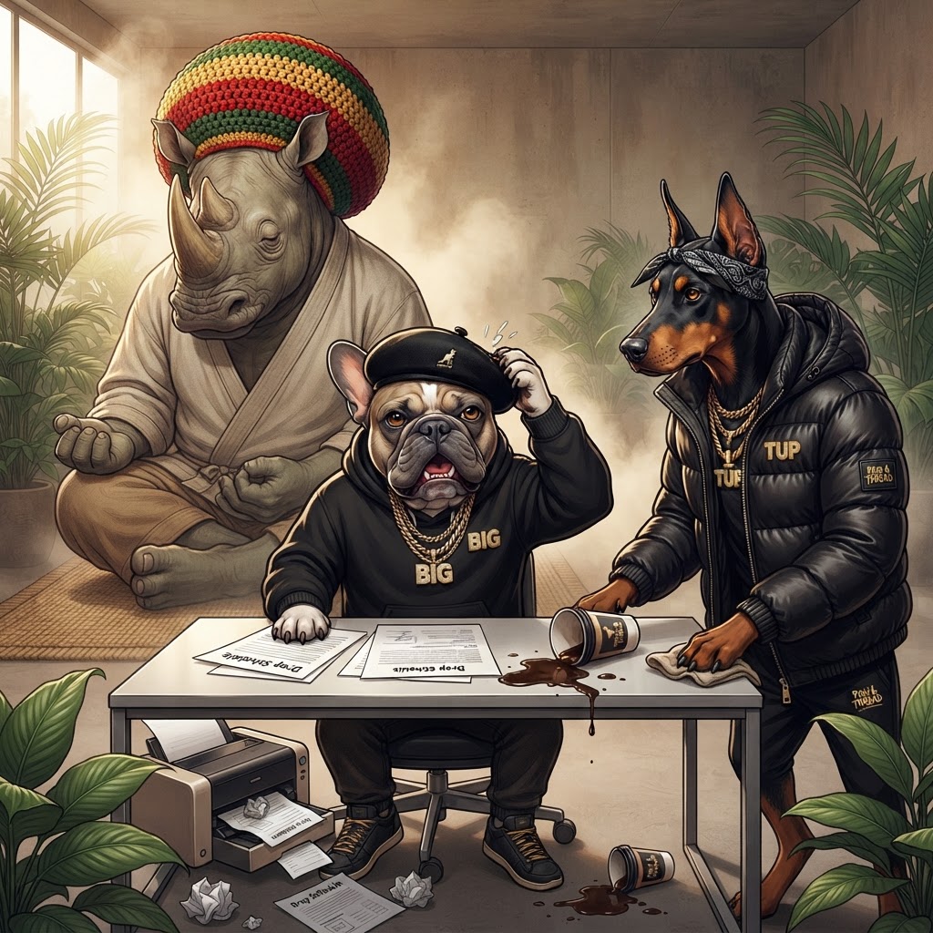Rasta Rhino Arrives