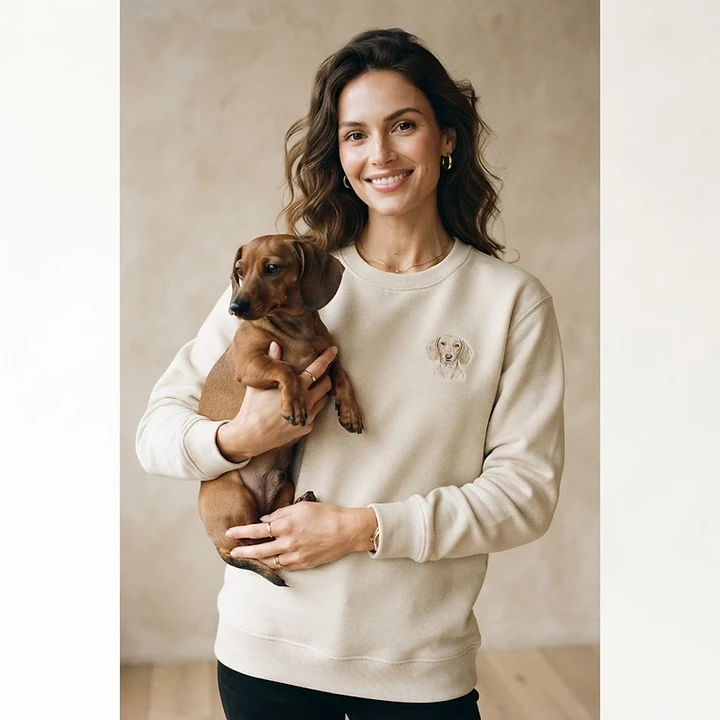 Embroidered Pet Sweatshirt