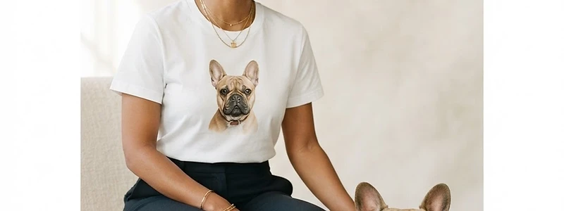 Minimalist Line Art custom pet portrait art style