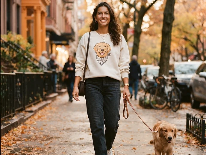 How to Style Your Pet Portrait Hoodie: 5 Autumn Outfit Ideas
