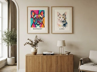 Custom Pet Portraits: From Photo to Wearable Art