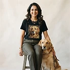 Personalised Pet Portrait T-Shirt 3