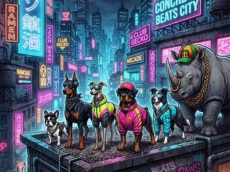 Welcome to the K-9 Crew — The New Comic Universe from Paw & Thread