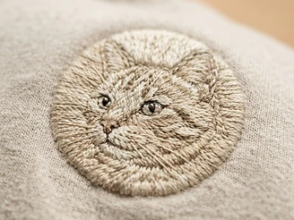 Embroidered Pet Portraits & Clothing
