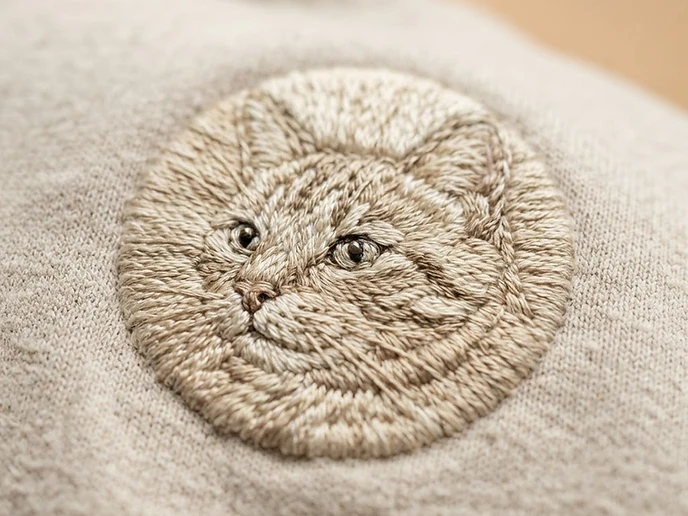 Embroidered Pet Portraits & Clothing