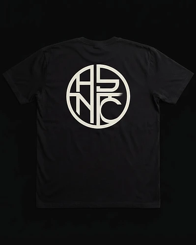 HSNTC Black T-Shirt — Black