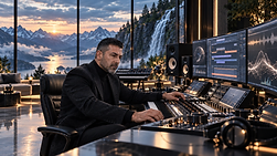 HouseNatic in the studio