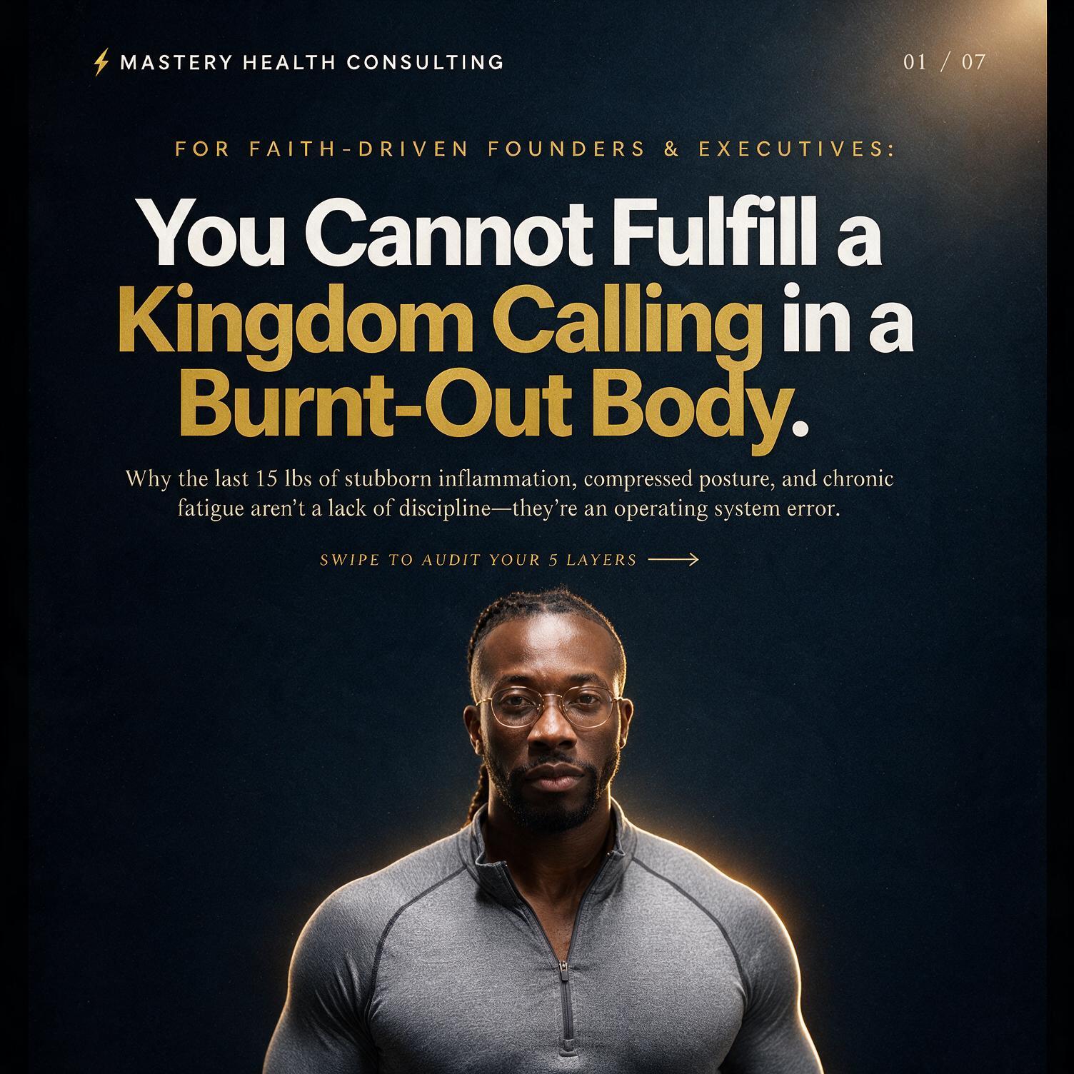 Mastery Health Consulting — executive brand portrait