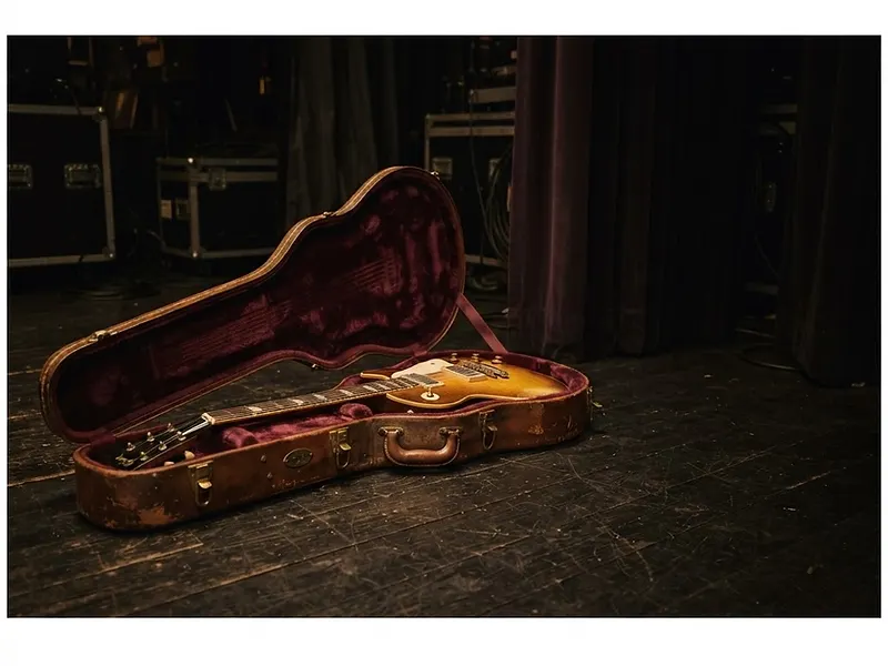 Gitara w futerale