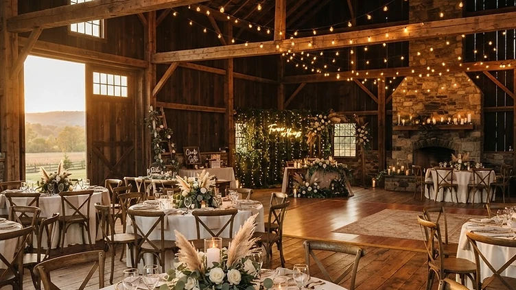 Wedding Venue checking new job requests on his phone