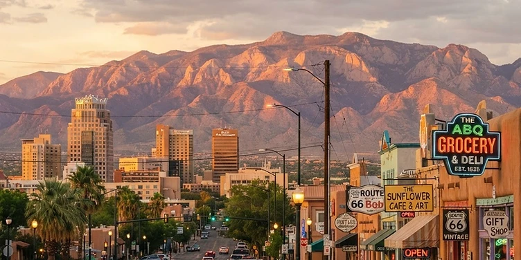 Downtown Albuquerque storefronts