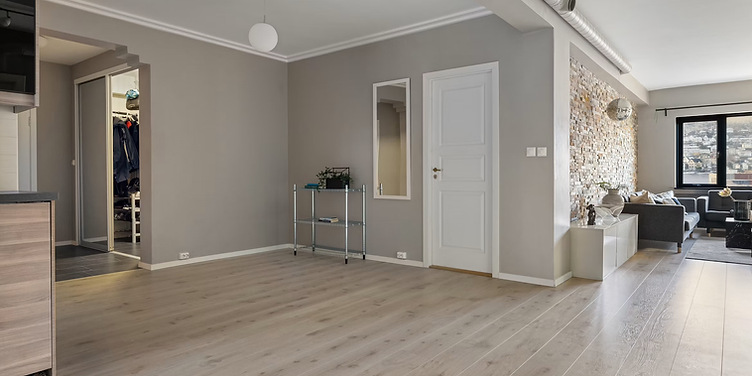 Handyman measuring wood for a job