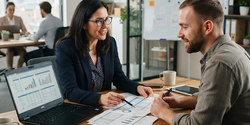 Accounting Firm website design consultation with Fullscale