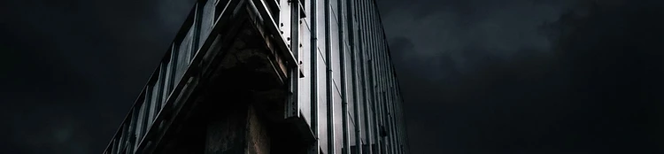 Brutalist architectural structure