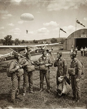 Skydiving — archival reference