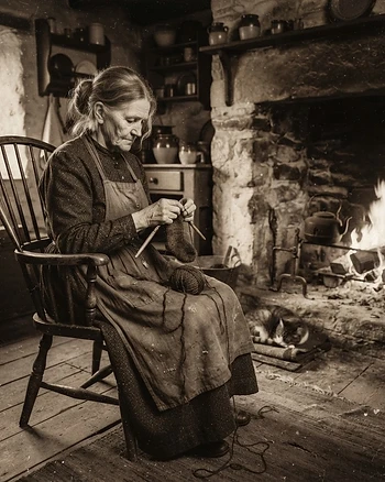 Knitting — archival reference