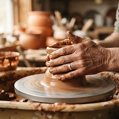 Thirty days in and I finally centered on the first try. The muscle memory is real.