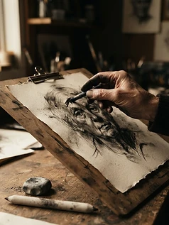 Sketching with Charcoal