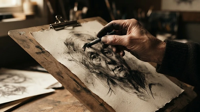 Sketching with Charcoal