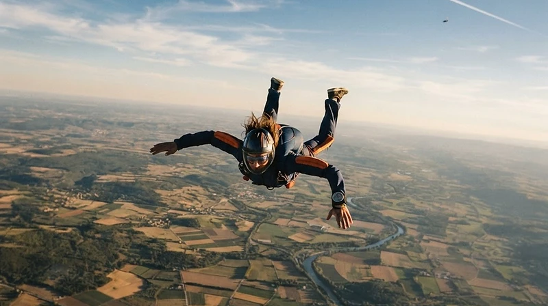Skydiving