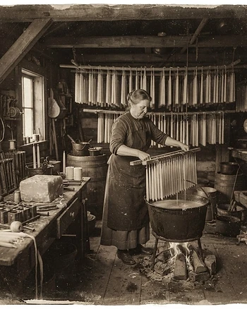 Candle Making — archival reference