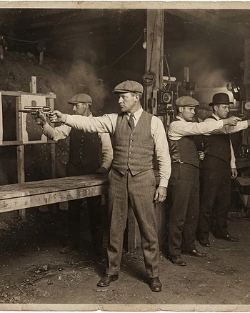 Pistol Shooting — archival reference