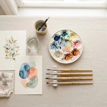Modern Watercolor Clipart