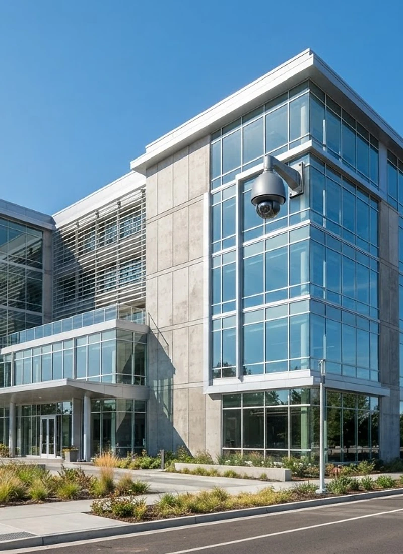 Modern commercial building in Salem, Oregon