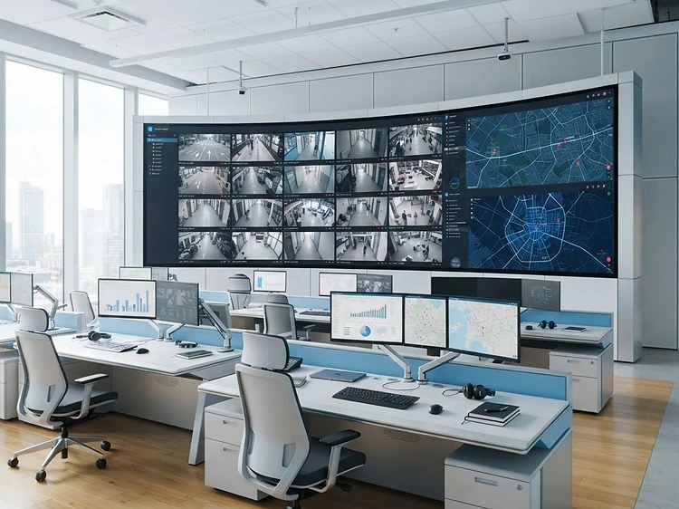 24/7 security monitoring center