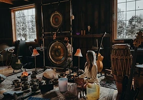 A session in progress at The Organ Barn