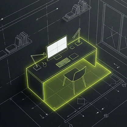 Desk Setup Blueprint