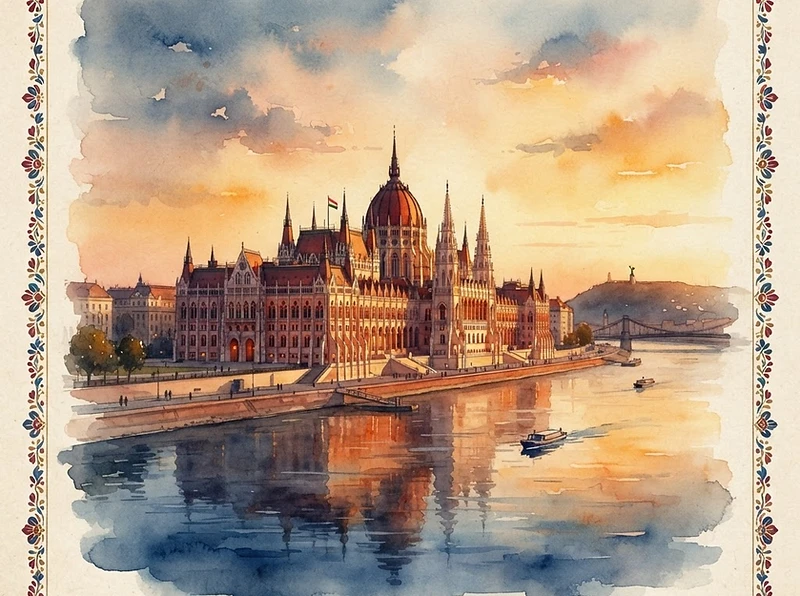 Budapest, a magyar parlament