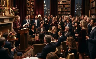 ANNUAL LITERARY SALON — NEW YORK
