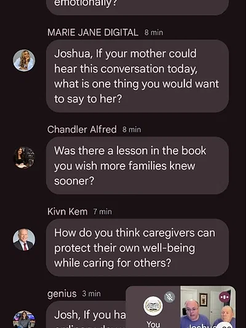 Live Session Q&A — Author Conversation on Family & Healing
