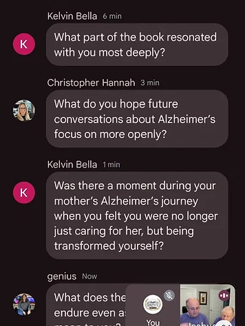 Live Session Q&A — Alzheimer's & Dementia Discussion