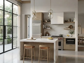 An elegant modern kitchen
