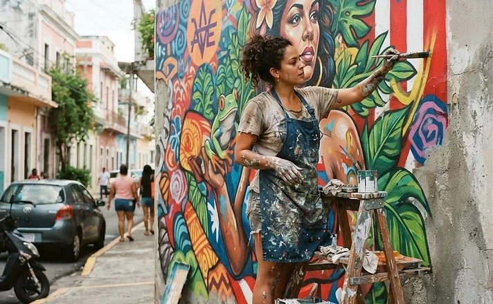 Las paredes se vuelven a pintar antes de que termine la historia