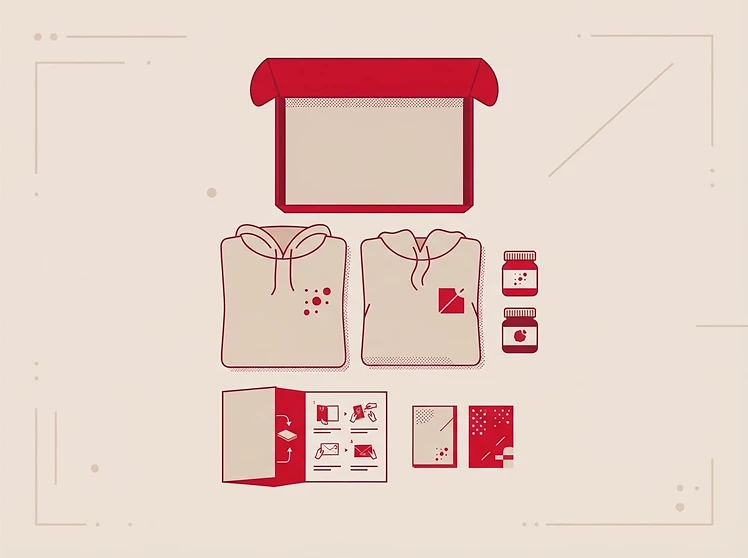 Illustration of the complete gift set in its magnetic-closure gift box