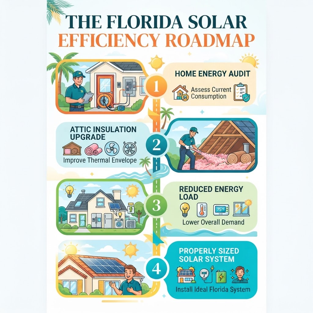 Why Your Florida Home's Insulation Is the Secret to Lower Solar Costs