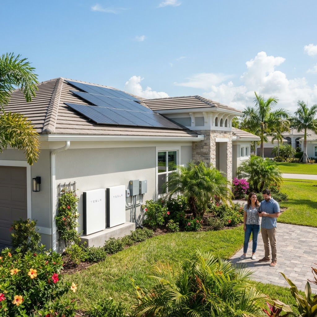 Do Solar Batteries Protect Florida Homes During Hurricanes?
