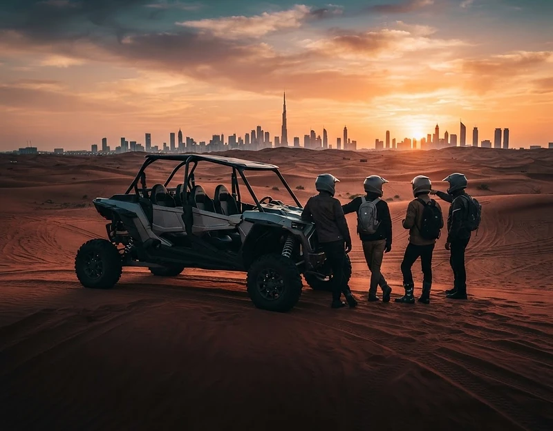 Polaris RZR 1000cc 4-Seater Dune Buggy Tour in Dubai